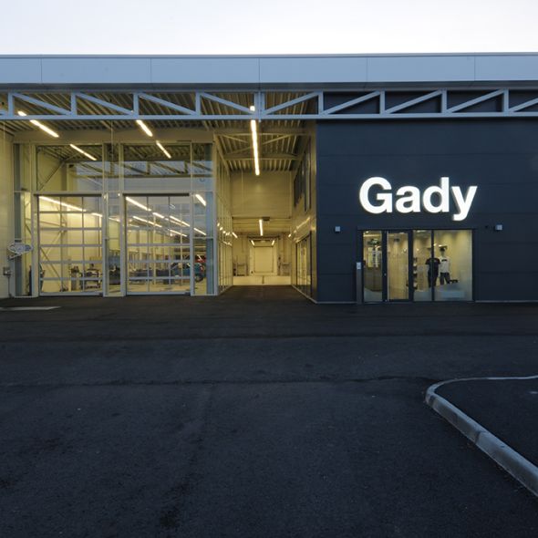 lackierzentrum gady - planconsort ztgmbh architekten + ingenieure