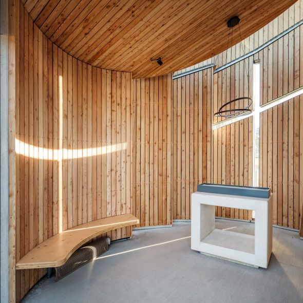 kapelle fliegerhorst hinterstoisser - planconsort ztgmbh architekten + ingenieure